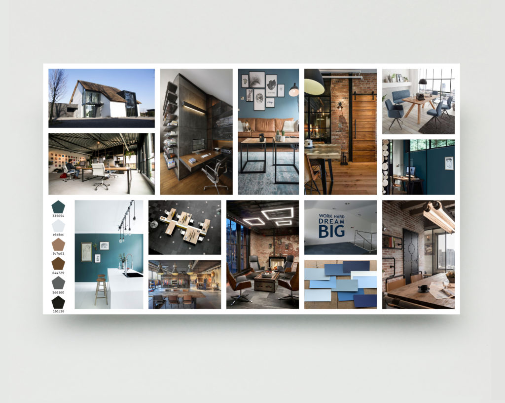Moodboard ontwerp | Sunlinedesign