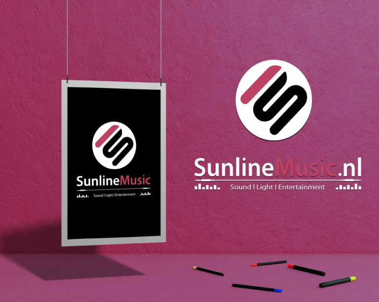 SunlineMusic Logo ontwerp | Sunlinedesign