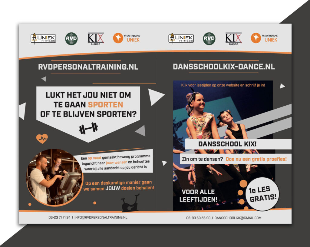 Brochure ontwerp Uniek | Sunlinedesign